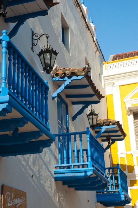 Arquitectura Colonial, Cartagena, Ciudad Amurallad...