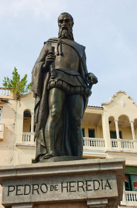 Monumento a Pedro de Heredia, Cartagena, Ciudad Am...