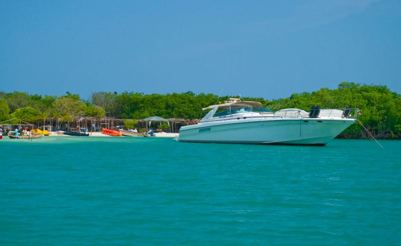 Yate Islas del Rosario, Cartagena, Bolivar, Colomb...