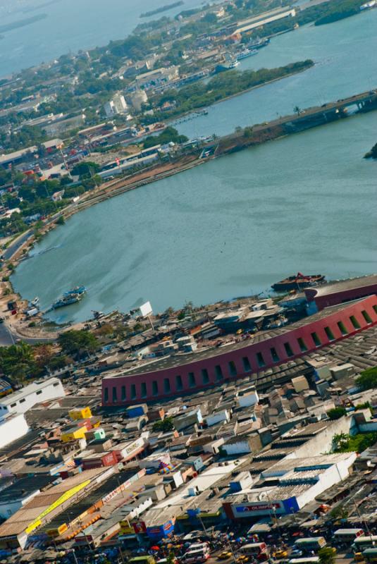 Panoramica de Cartagena, Bolivar, Colombia