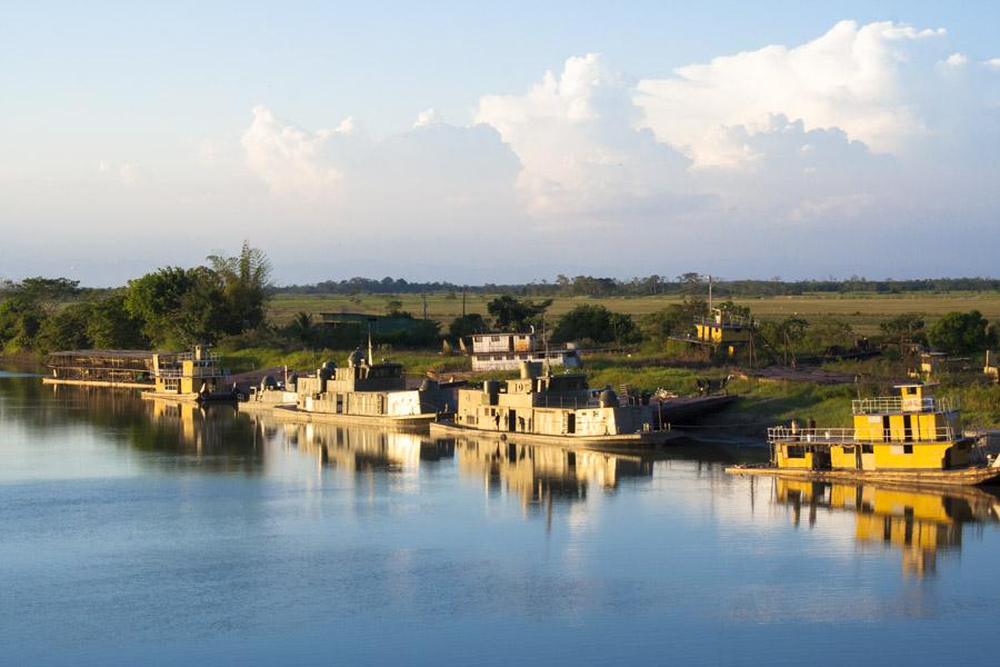 Rio en los Llanos Orientales, Meta, Colombia