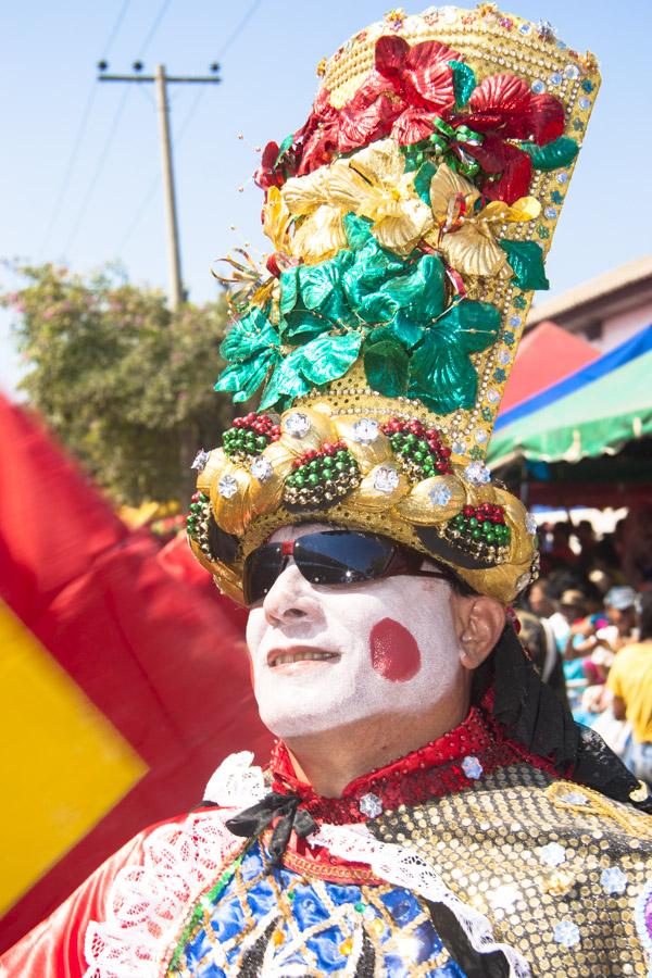 Hombre Disfrazado de Congo, Carnaval de Barranquil...