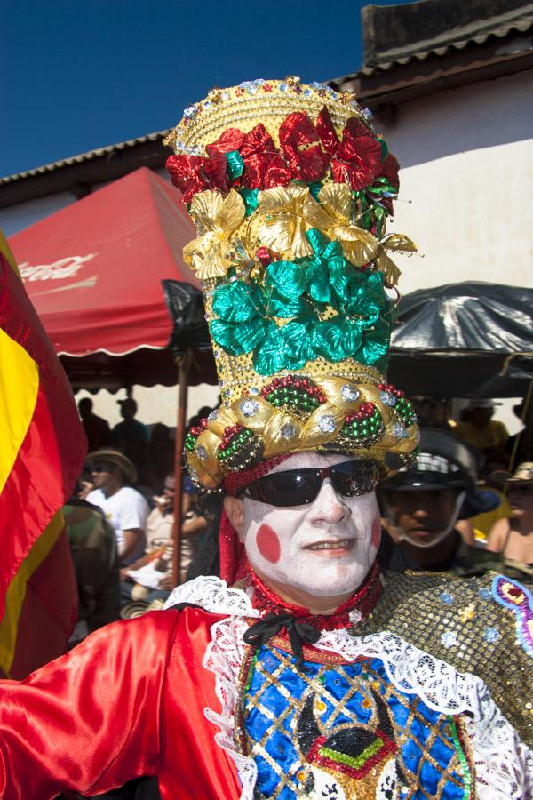 Hombre Disfrazado de Congo, Carnaval de Barranquil...