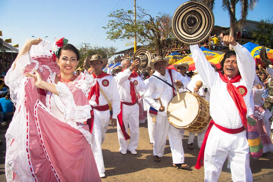 Comparsa en la Batalla de Flores, Carnaval de Barr...