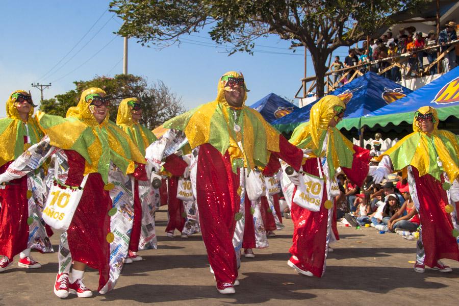 Comparsa en la Batalla de Flores, Carnaval de Barr...