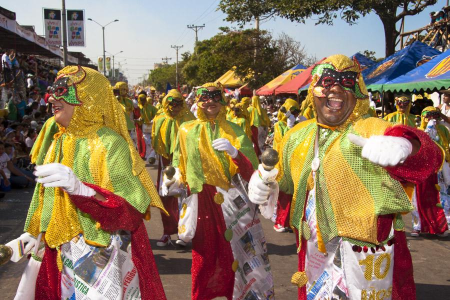 Comparsa en la Batalla de Flores, Carnaval de Barr...