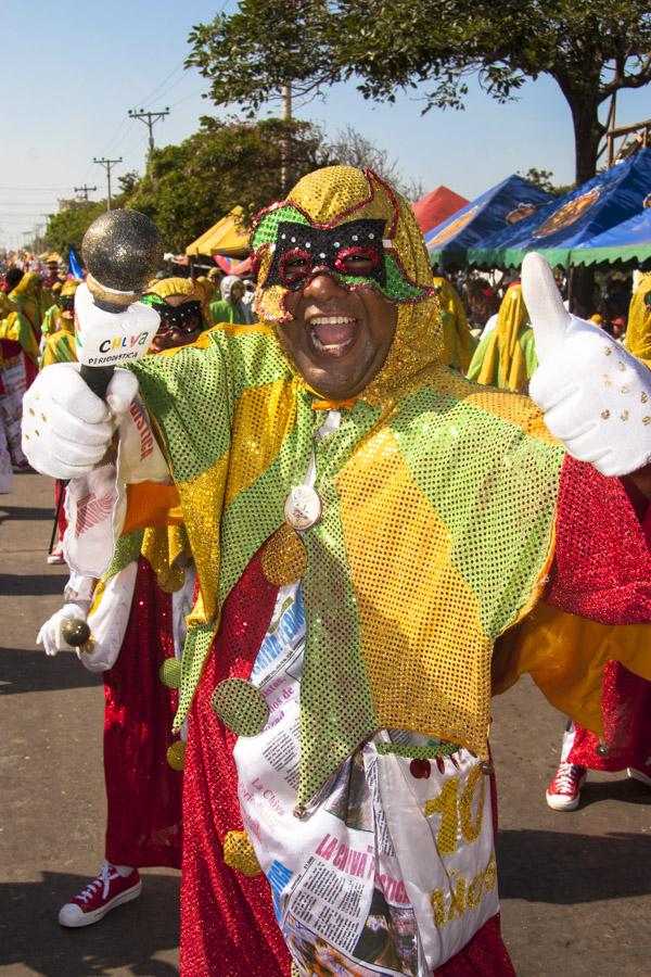 Comparsa en la Batalla de Flores, Carnaval de Barr...