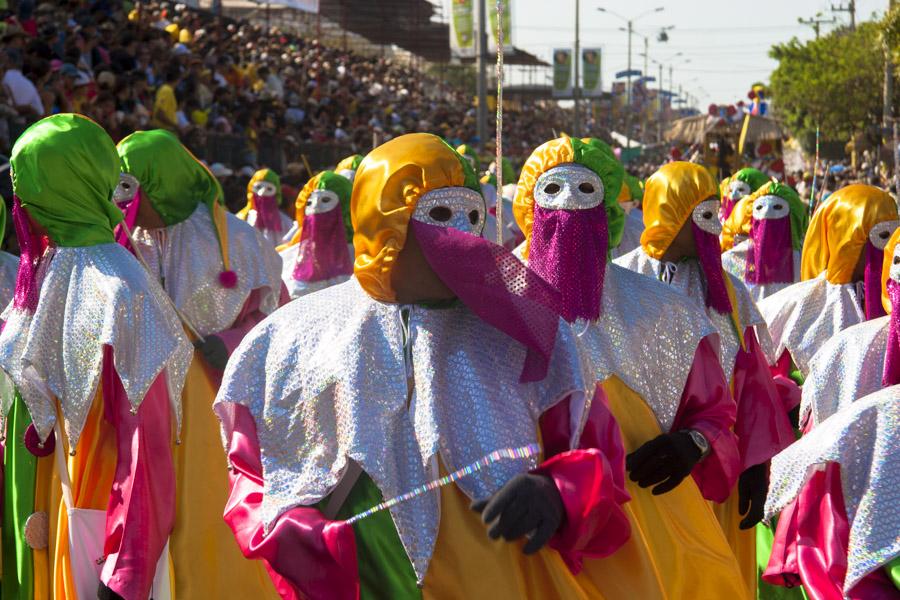 Comparsa en la Batalla de Flores, Carnaval de Barr...