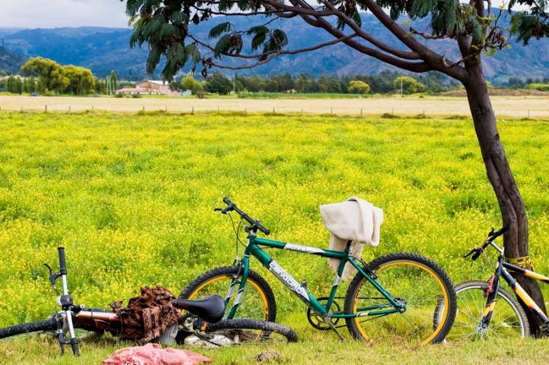 Agricultores en Cucaita, Boyaca, Colombia