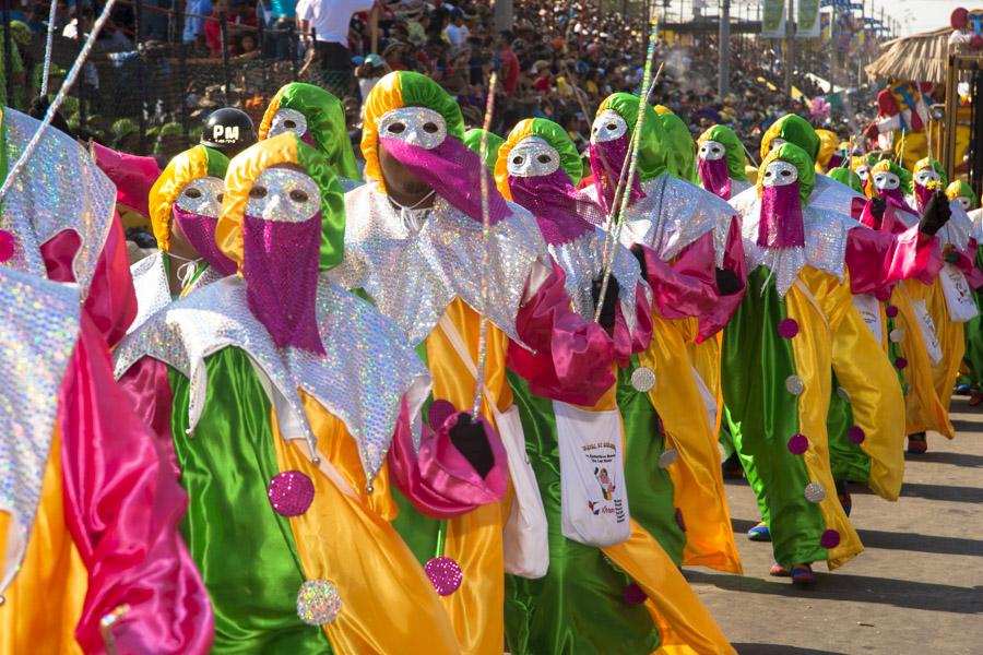 Comparsa en la Batalla de Flores, Carnaval de Barr...