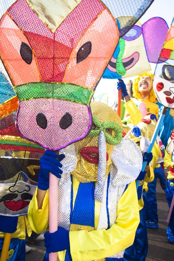 Marimonda en la Batalla de Flores, Carnaval de Bar...