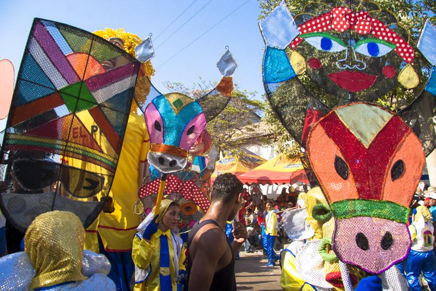 Disfraces en la Batalla de Flores, Carnaval de Bar...