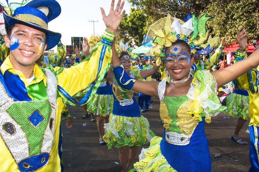 Comparsa en la Batalla de Flores, Carnaval de Barr...