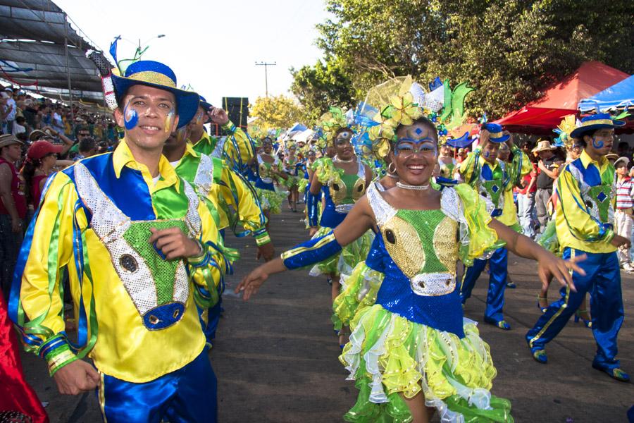 Comparsa en la Batalla de Flores, Carnaval de Barr...