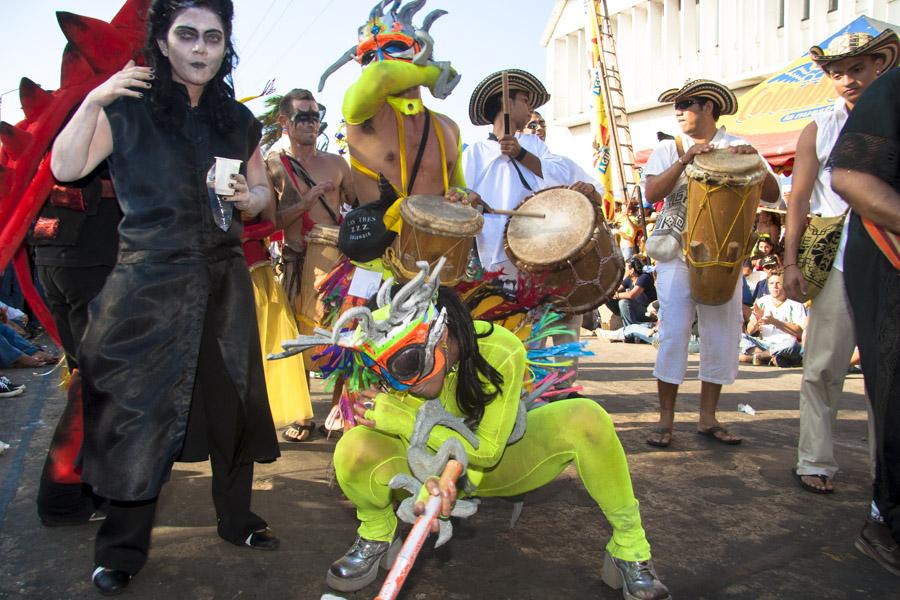 Comparsa en la Batalla de Flores, Carnaval de Barr...