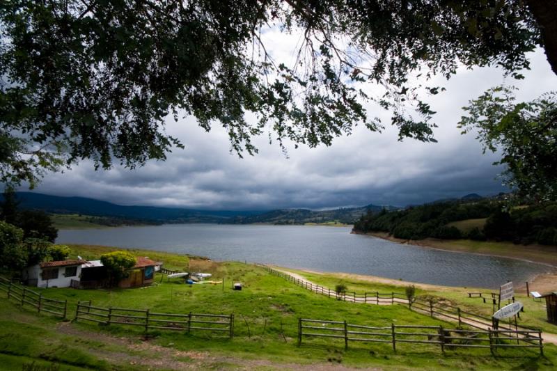 Represa del Sisga, Choconta, Cundinamarca, Colombi...