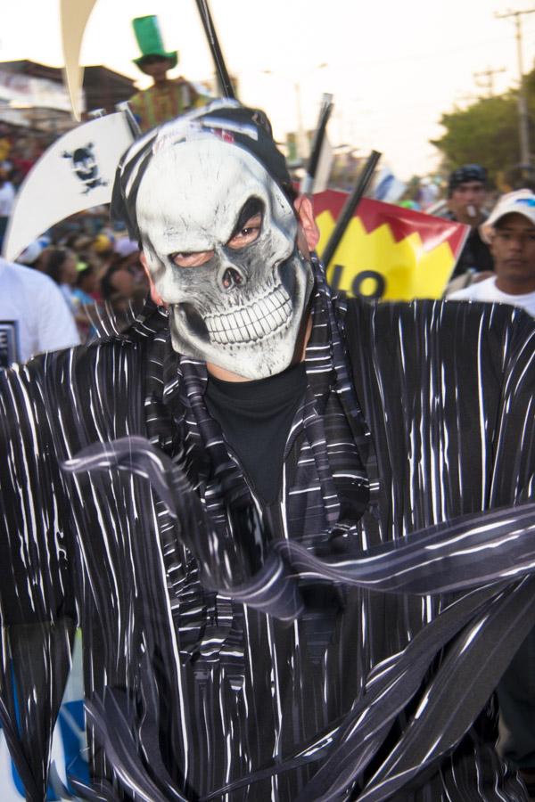 Disfraz de Calavera, Batalla de Flores, Carnaval d...