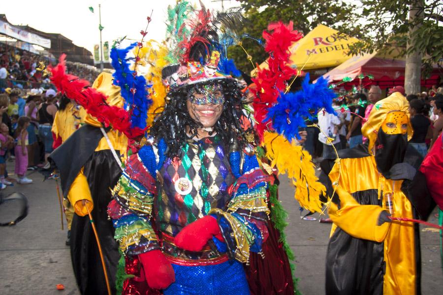 Comparsa Desfilando en la Batalla de Flores, Carna...