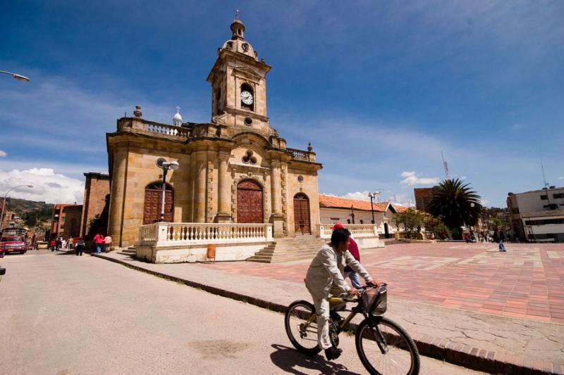 Iglesia San Miguel Arcangel, Boyaca, Colombia