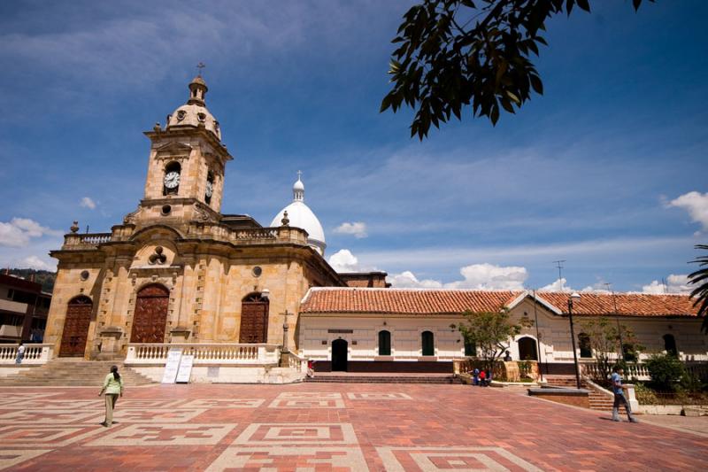 Iglesia San Miguel Arcangel, Boyaca, Colombia