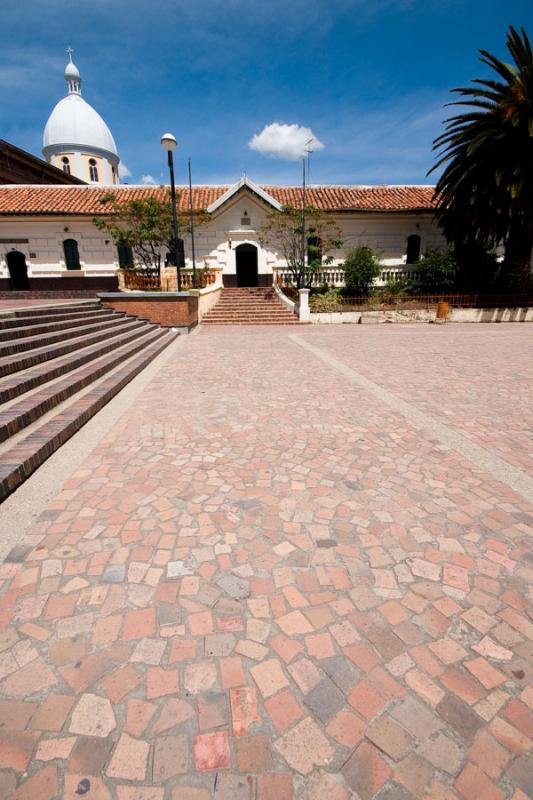 Plaza Principal de Paipa, Boyaca, Colombia