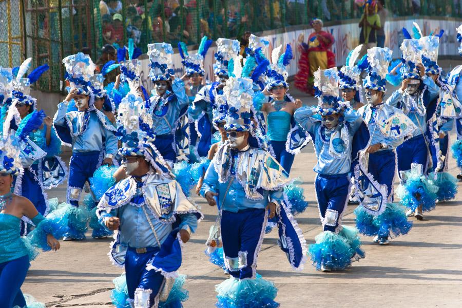 Comparsa en el Desfile de Fantasia, Carnaval de Ba...