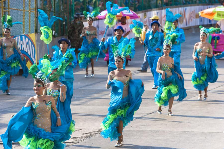 Comparsa en el Desfile de Fantasia, Carnaval de Ba...