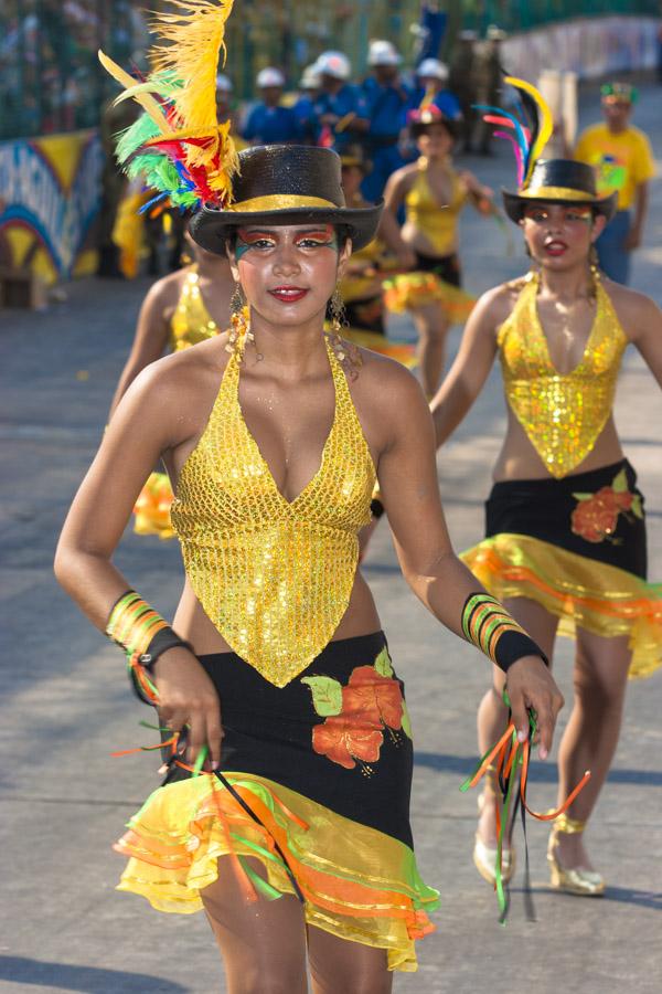 Comparsa en el Desfile de Fantasia, Carnaval de Ba...