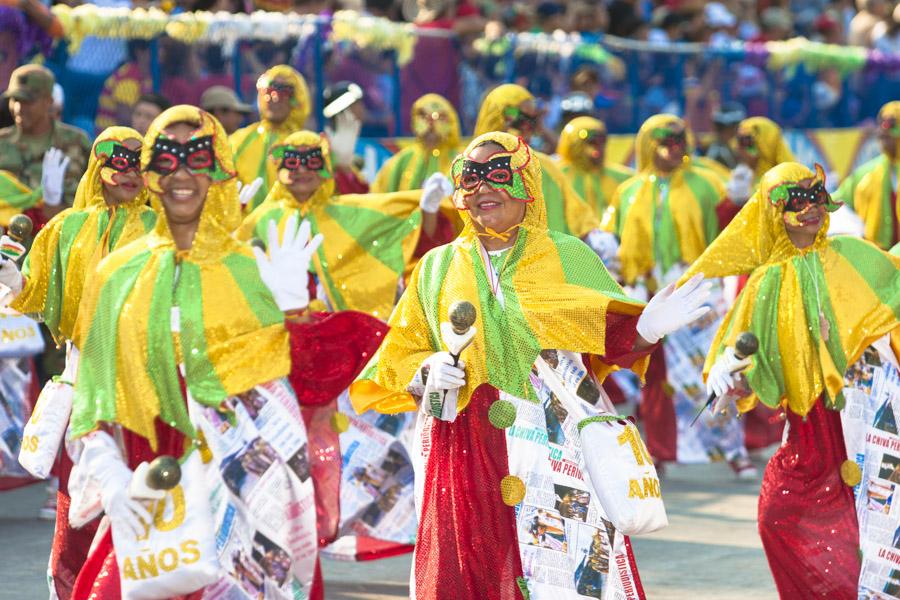 Comparsa en el Desfile de Fantasia, Carnaval de Ba...