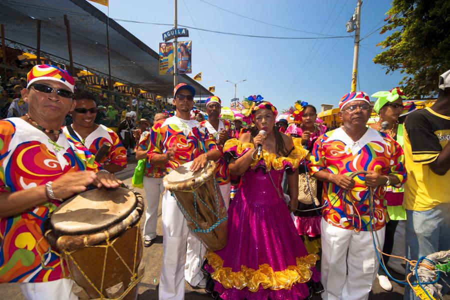 Comparsa en la Gran Parada, Carnaval de Barranquil...