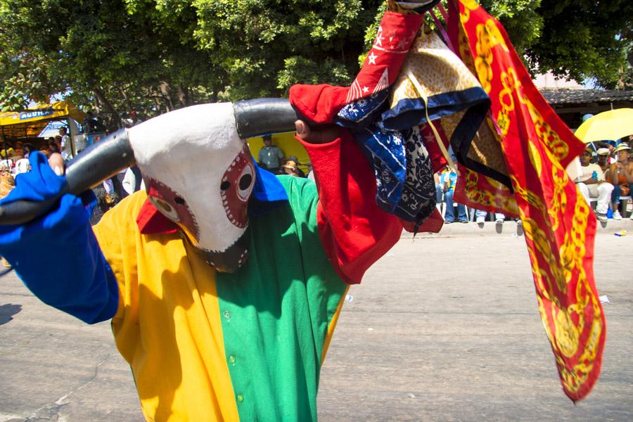 Persona Disfrazada de Torito, Gran Parada, Carnava...