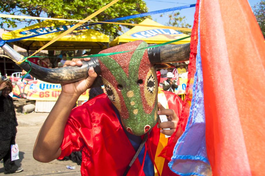 Persona Disfrazada de Torito, Gran Parada, Carnava...