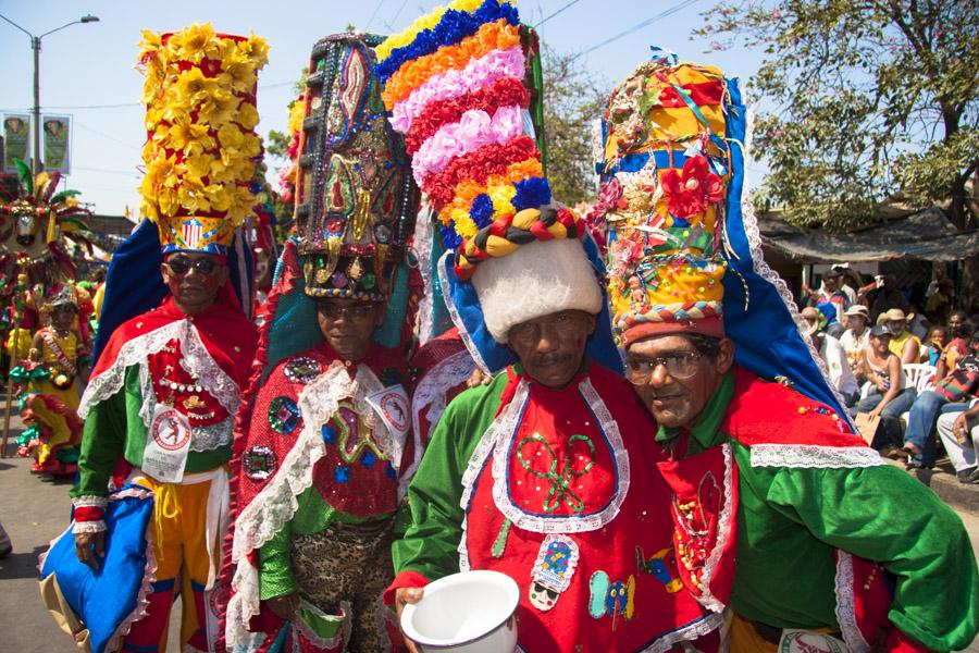 Hombres Disfrazados de Congo en la Gran Parada, Ca...