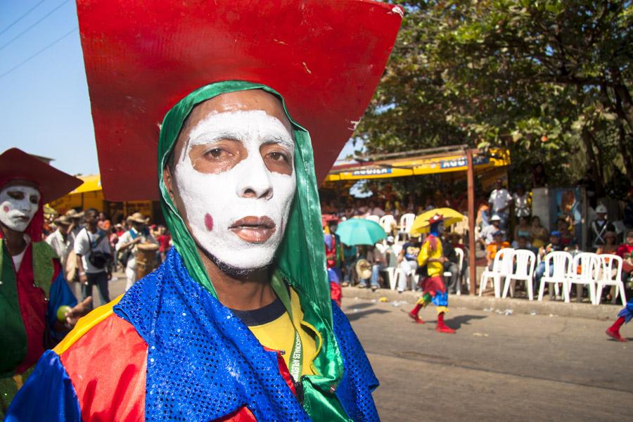 Hombre Disfrazado en la Gran Parada, Carnaval de B...