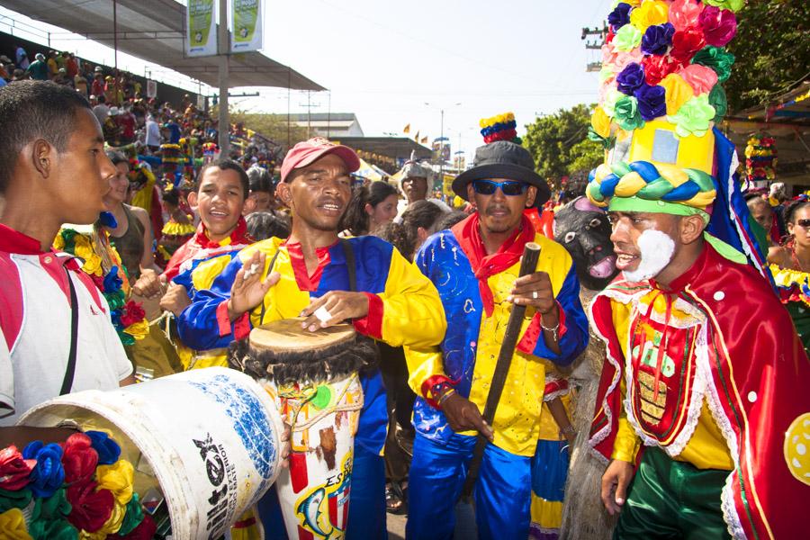 Comparas en la Gran Parada, Carnaval de Barranquil...