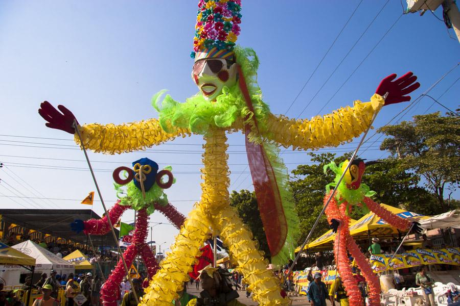 Marionetas en la Gran Parada, Carnaval de Barranqu...