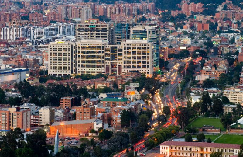 Panoramica de la Ciudad de Bogota, Cundinamarca, C...