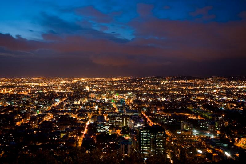 Panoramica de la Ciudad de Bogota, Cundinamarca, C...