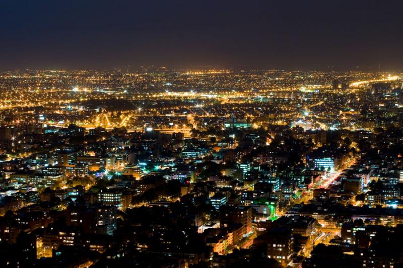 Panoramica de la Ciudad de Bogota, Cundinamarca, C...