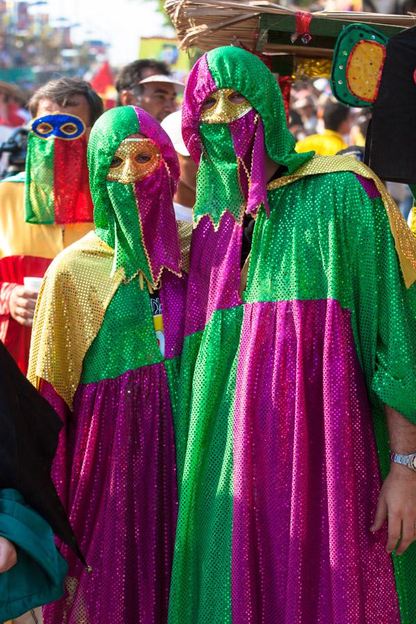 Pareja Disfrazada en la Gran Parada, Carnaval de B...