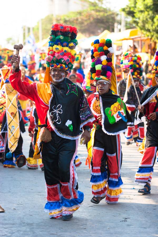 Hombres Disfrazados de Congos en la Gran Parada, C...