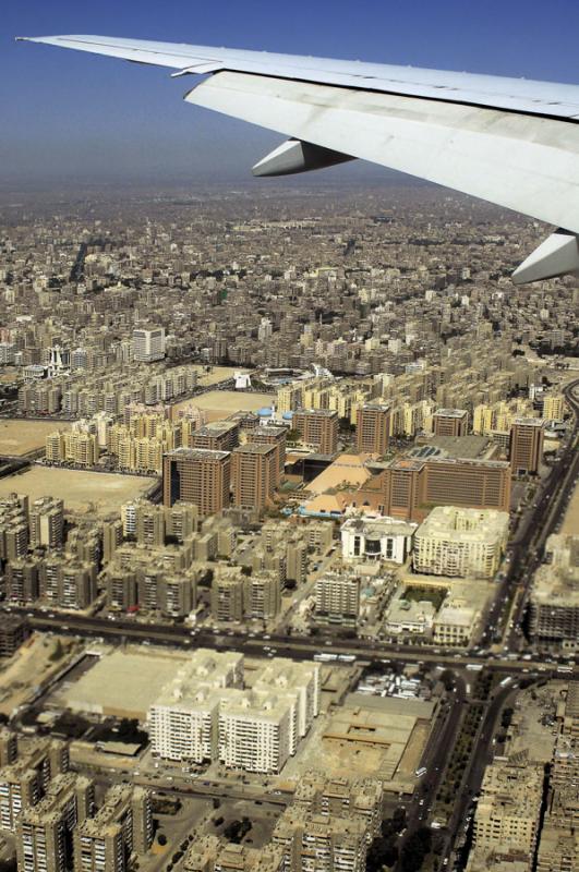 Panoramica del la Ciudad del Cairo, Egipto