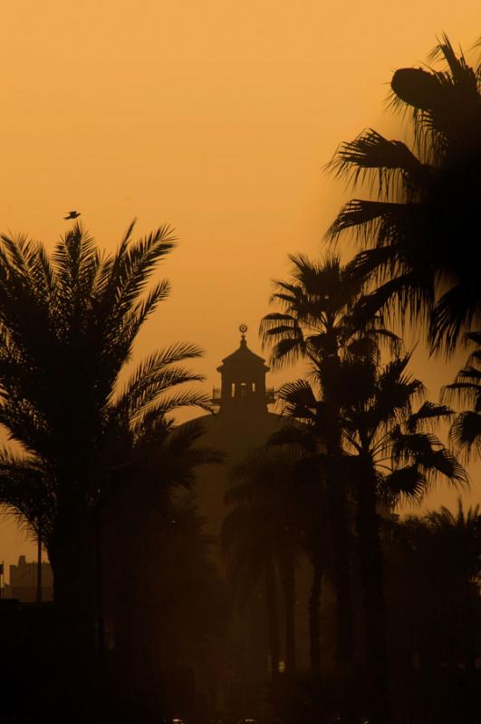 Minarete de una Mezquita, Egipto, El Cairo