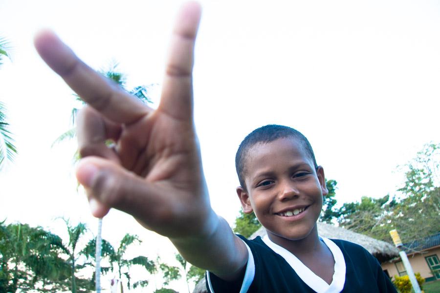 Retrato de un Niño Sonriendo