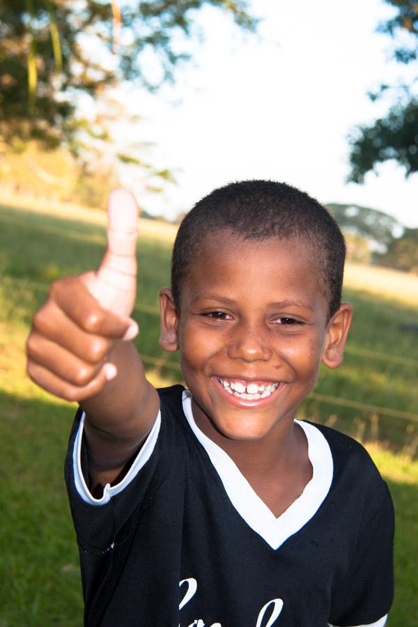 Retrato de un Niño Sonriendo