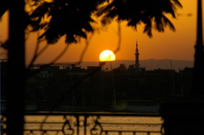 Ocaso en el Cairo, Egipto