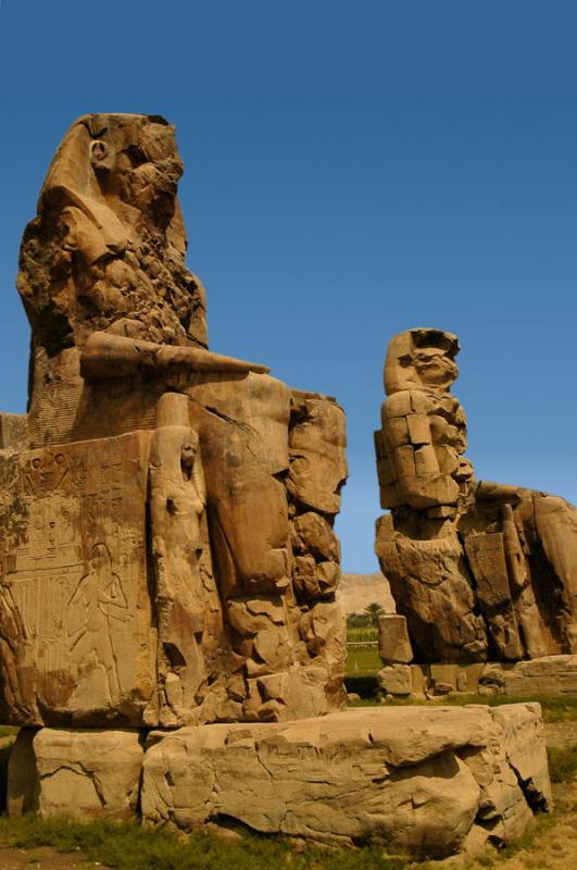 Coloso de Memnon, Egipto, El Cairo