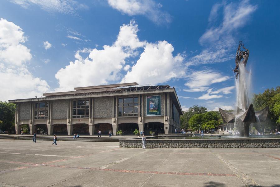 Plaza Central Universidad de Antioquia, Medellin, ...