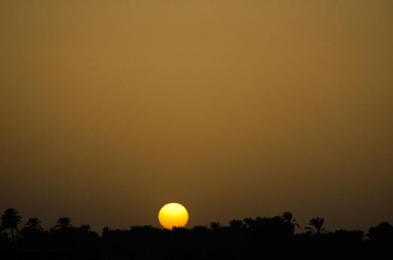 Atardecer en Asuan, Egipto, El Cairo