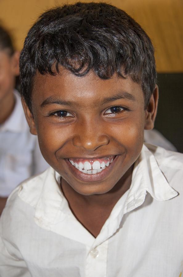 Retrato de Niño Sonriente